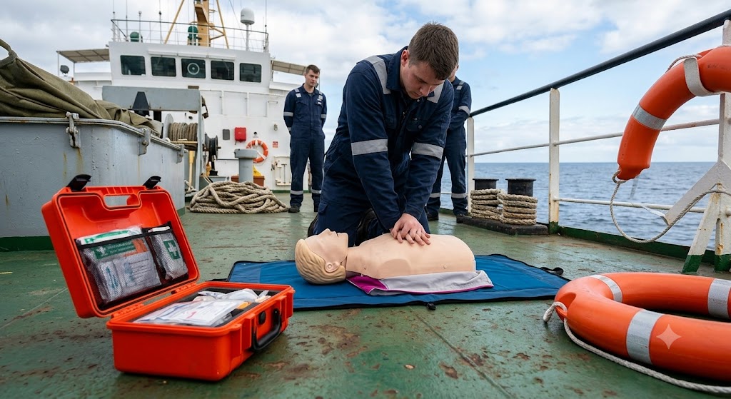 Students during a practical training session at MAST NSW
