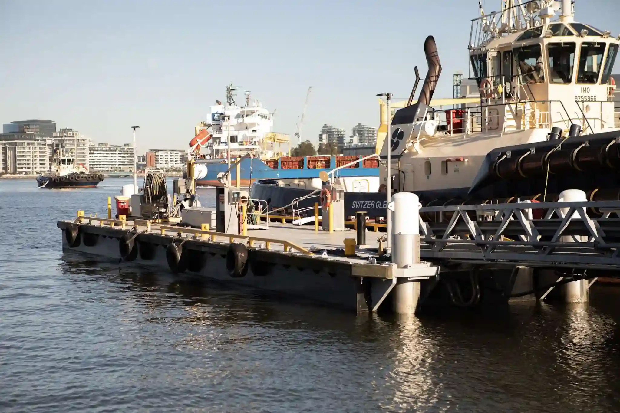 Commercial vessel operating in Australian waters