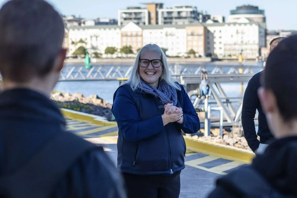 MAST NSW students in maritime training